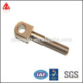 yellow zinc plated eyelet bolt